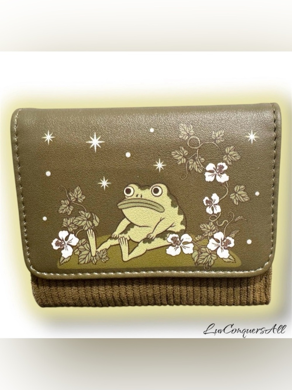 Cartoon Network Over The Garden Wall Frog Mini Flap Wallet